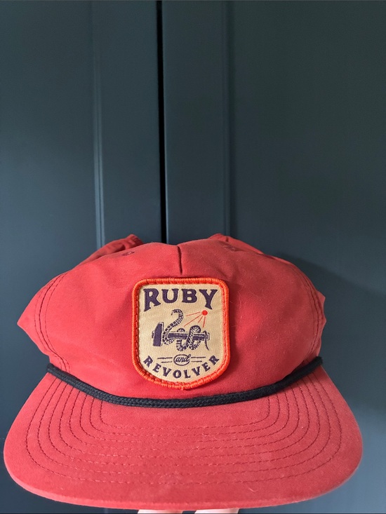 Richardson Accessories - Rust Ruby Revolver Flat Brim Baseball Cap